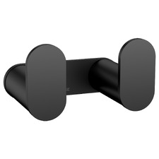 Curvae 100mm Stainless Steel Double Robe Hook