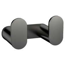 Curvae 100mm Stainless Steel Double Robe Hook
