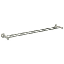 Harrington 700mm Brushed Nickel Double Towel Rail