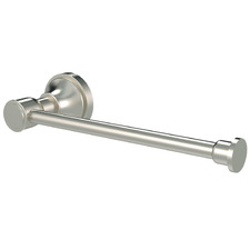 Harrington Brushed Nickel Brass Toilet Roll Holder