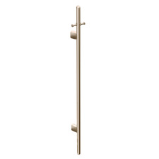 Meir 1000mm Heated Vertical Towel Bar & Hook