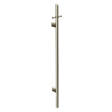 Meir 1000mm Heated Vertical Towel Bar & Hook