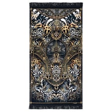 Feline Folklore Cotton Beach Towel