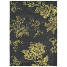 Charcoal Tonquin Hand-Tufted Wool-Blend Rug