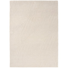 Cream Folia Hand-Tufted Wool Rug