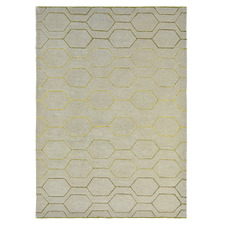 Grey Wedgwood Arris Designer Hand-Tufted Rug