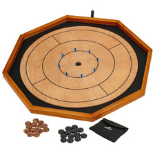 Octagonal Crokinole Championship Board Game