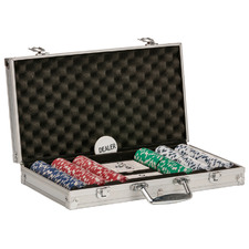 Silver Poker Game Set