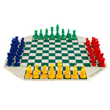 129 Piece 4 Player Chess Game Set