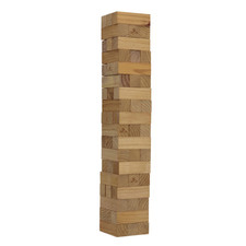 54 Piece 127cm Deluxe Outdoor Wooden Blocks Set