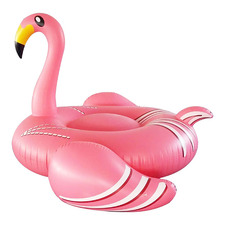 Pink Flamingo Inflatable Pool Toy