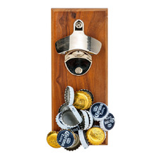 Magnetic Wooden Bottle Opener