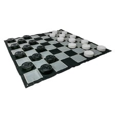 Giant Draughts Outdoor Checker Game Set