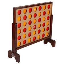 Brown Mega Connect 4-In-A-Row Game Set