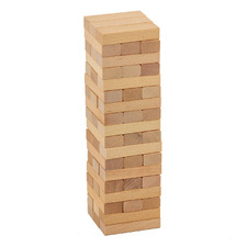 54 Piece Mini Jenjo Wooden Blocks Set