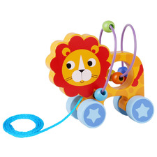 Kids' Lion Pull-Along Toy