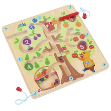 Tooky Toy Counting Fruit Ball Maze Tree
