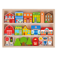 Tooky Toy Town Playset