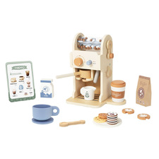 Tooky Toy Wooden Play Barista Coffee Machine