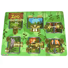 Kids' My Funny Zoo Latches Puzzle