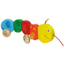 Kids' Worm Pull-Along Toy