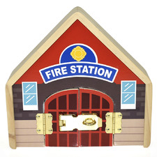 Kids Fire Station Metal Latch Set