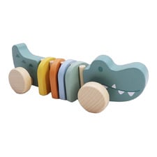 Kaper Kidz Wooden Crocodile Pull-Along Toy