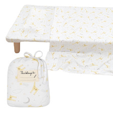 Living Textiles Noah Giraffe Childcare Stacking Bed Sheet Set
