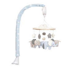 Living Textiles Elephant Playtime Musical Mobile