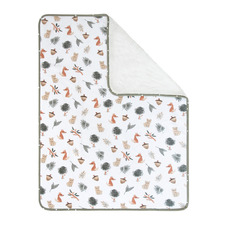 Living Textiles Forest Retreat Cotton Pram Blanket