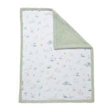 Living Textiles Goosey Goosey Organic Cotton Pram Blanket