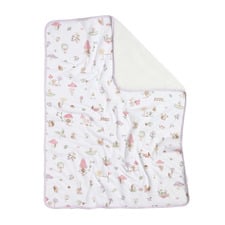 Living Textiles Whimsical Wonderland Organic Cotton Pram Blanket