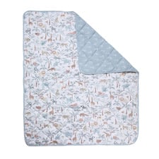 Living Textiles Wild Safari Reversible Organic Cotton Cot Comforter