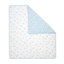 Living Textiles Elephant Playtime Reversible Organic Cotton Cot Comforter