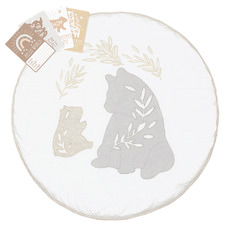 Lolli Living 9 Piece Bosco Bear Play Mat & Milestone Card Set