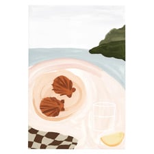 Multi Summer Picnic IV Canvas Wall Art