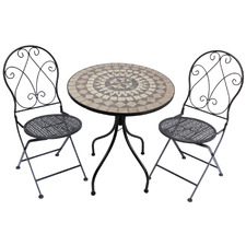 2 Seater Mosaic Amaya Outdoor Bisto Set