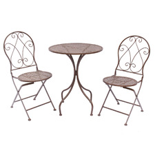 2 Seater Abby Outdoor Bistro Set