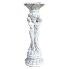 Brooks Ladies with Planter Fibrestone Garden Statue