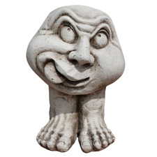 Franklin Head & Feet Fibrestone Garden Statue