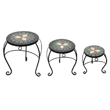 3 Piece Mondavi Outdoor Side Table Set