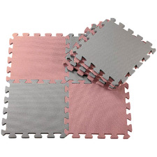 24 Piece Holly Foam Puzzle Floor Mat