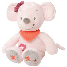 Pink Cuddly Valentine The Mouse Plush Toy