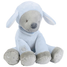 Blue Cuddly Sam The Sheep Plush Toy