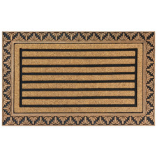 Stripe Faux Coir Doormat
