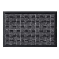 Charcoal Bantry Rubber Doormat
