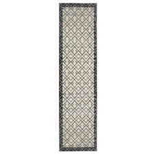 Black Border Tanta Power-Loomed Runner