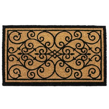 Arabesque Coir Doormat