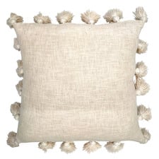 Tasselled Cotton Cushion