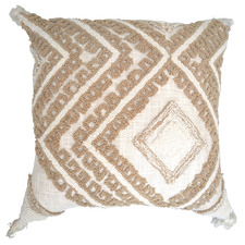 Tufted Diamond Cotton Cushion